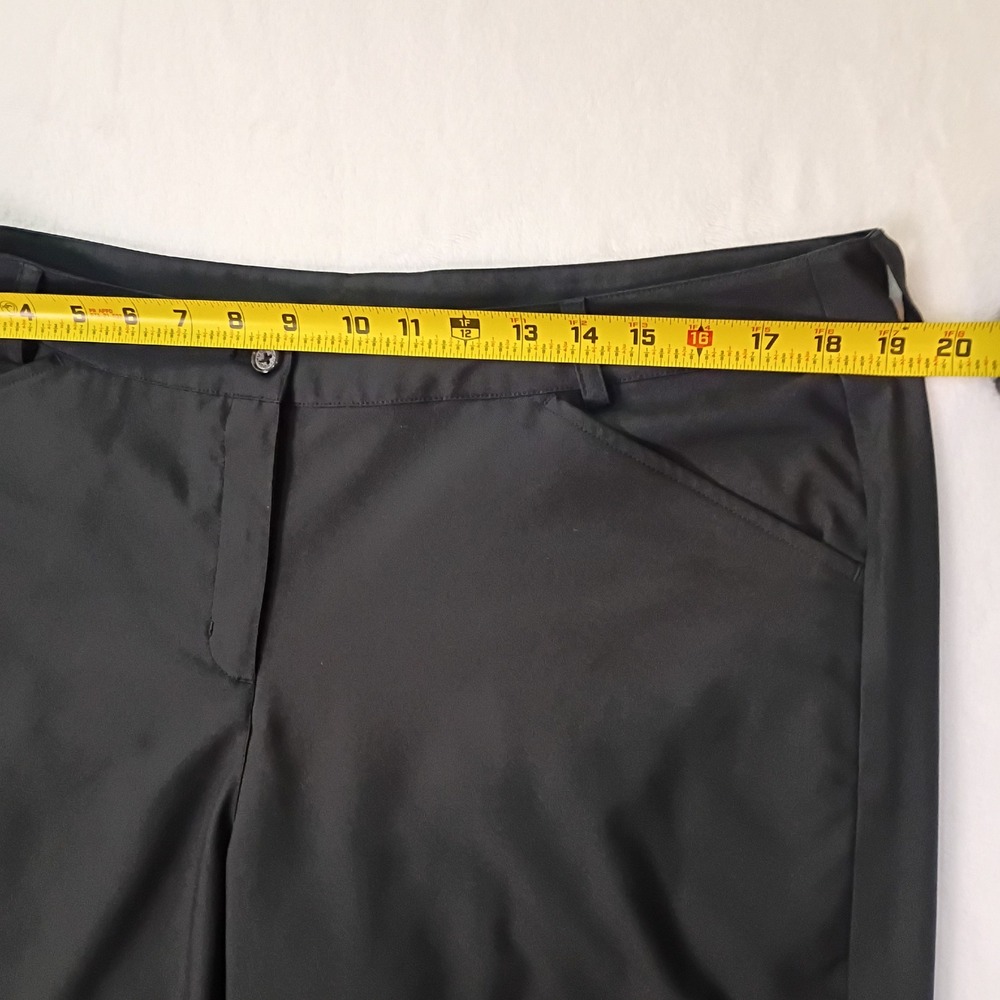 Callaway Womens Black Golf Shorts Knee Length Performance Size 14 Activewear - Picture 3 of 12